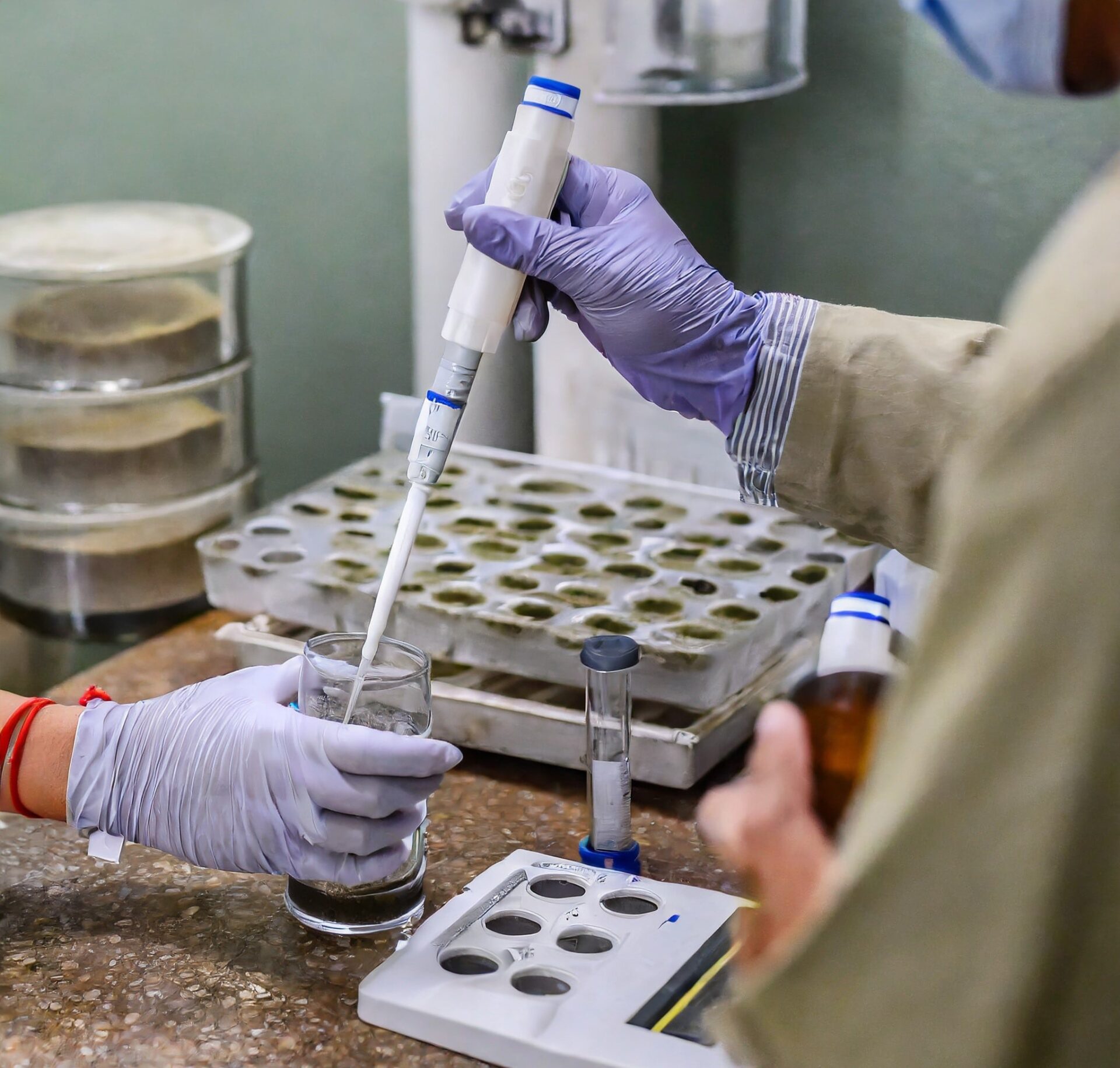 Visual mould inspection cairns